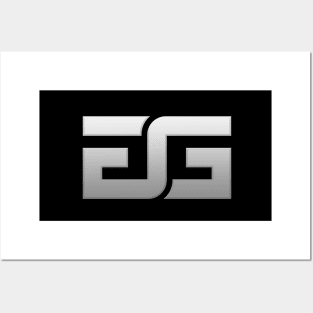 TweaK_GG Small GG Logo Posters and Art